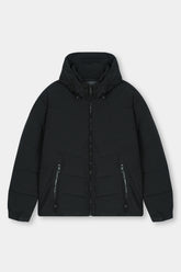 HOODED PURRER JACKET