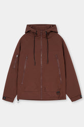 RUST PUFFER JACKET