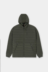 GREEN PUFFER JACKET