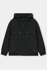 BLACK PUFFER JACKET