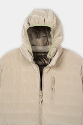 BEIGE PUFFER JACKET