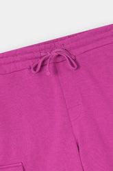 MAGENDA TERRY 5 POCKET ZIP CARGO SHORT