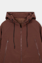 RUST PUFFER JACKET
