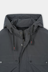 D-GREY PUFFER JACKET