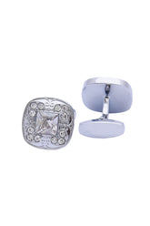 Silver Cufflink