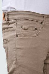 Dark Khaki Denim Chino