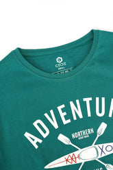 Teal Graphic T-Shirt