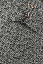 Black Printed Casual Shirt