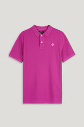 Magenta Pique Polo Shirt