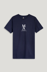 Dark Navy Graphic Printed T-Shirt