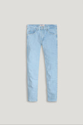 Light Blue Denim Jeans Tailor Fit
