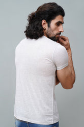 Light Grey Plain T-Shirt