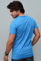 Blue Plain T-Shirt