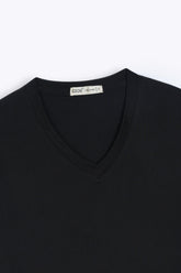 Black Plain T-Shirt