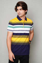 Multi Stripe Polo Shirt