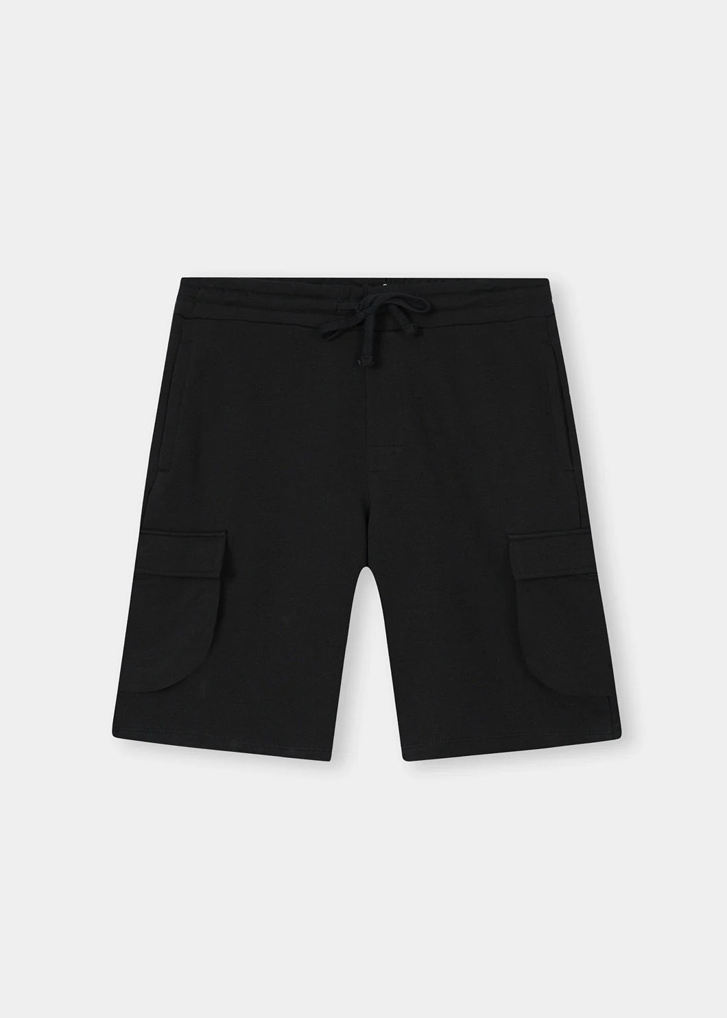 Black Cargo Midnight Shorts