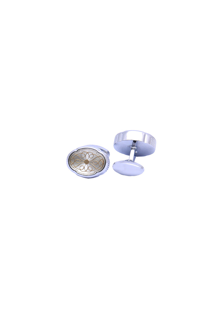 Silver Gold Cufflinks