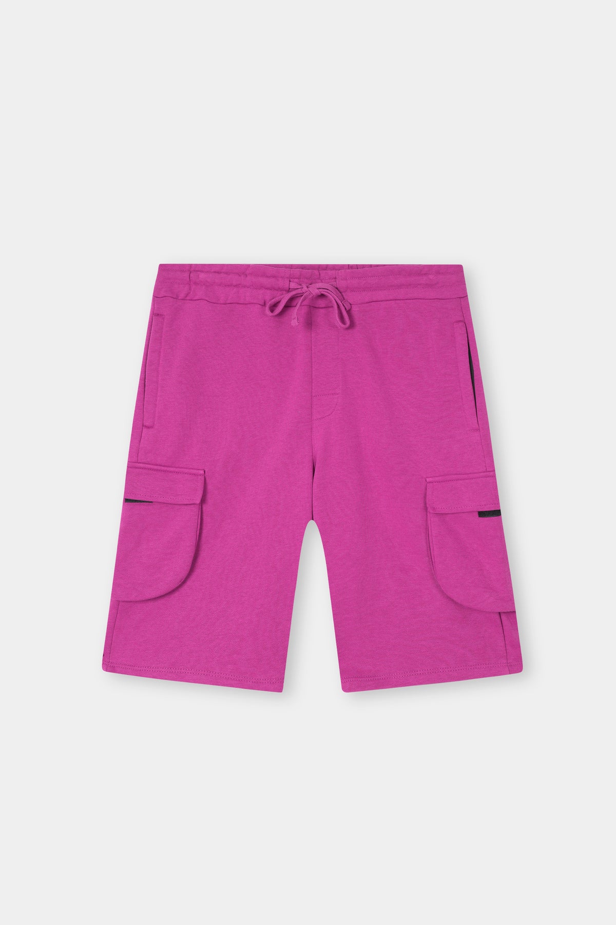 MAGENDA TERRY 5 POCKET ZIP CARGO SHORT