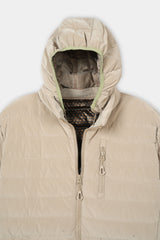 BEIGE PUFFER JACKET
