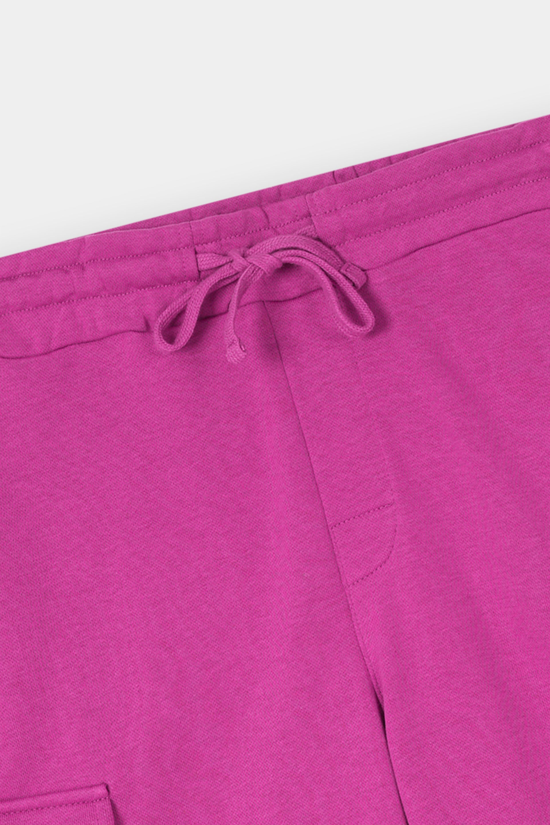 MAGENDA TERRY 5 POCKET ZIP CARGO SHORT