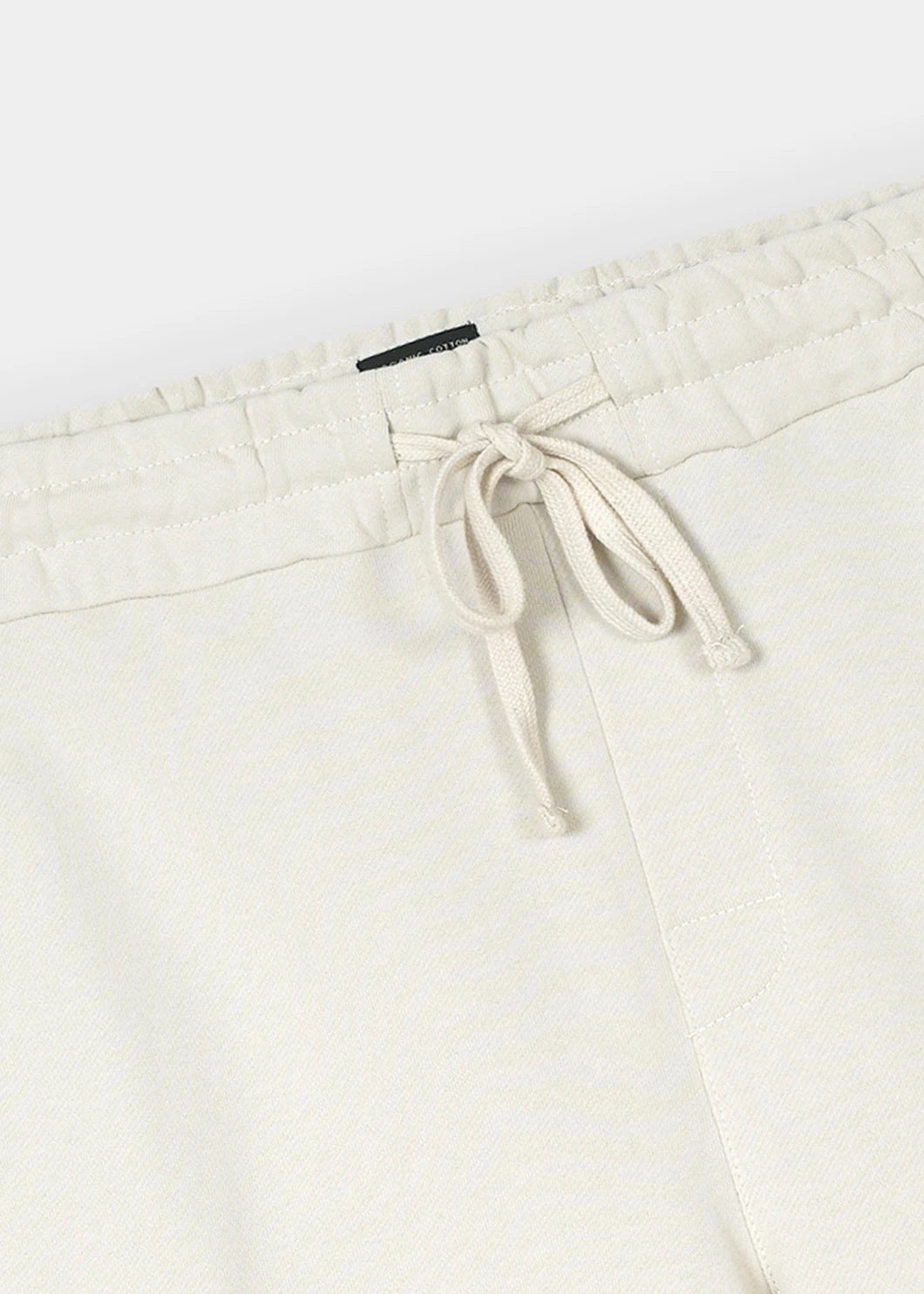 Ecru Luxe Terry Cargo Shorts