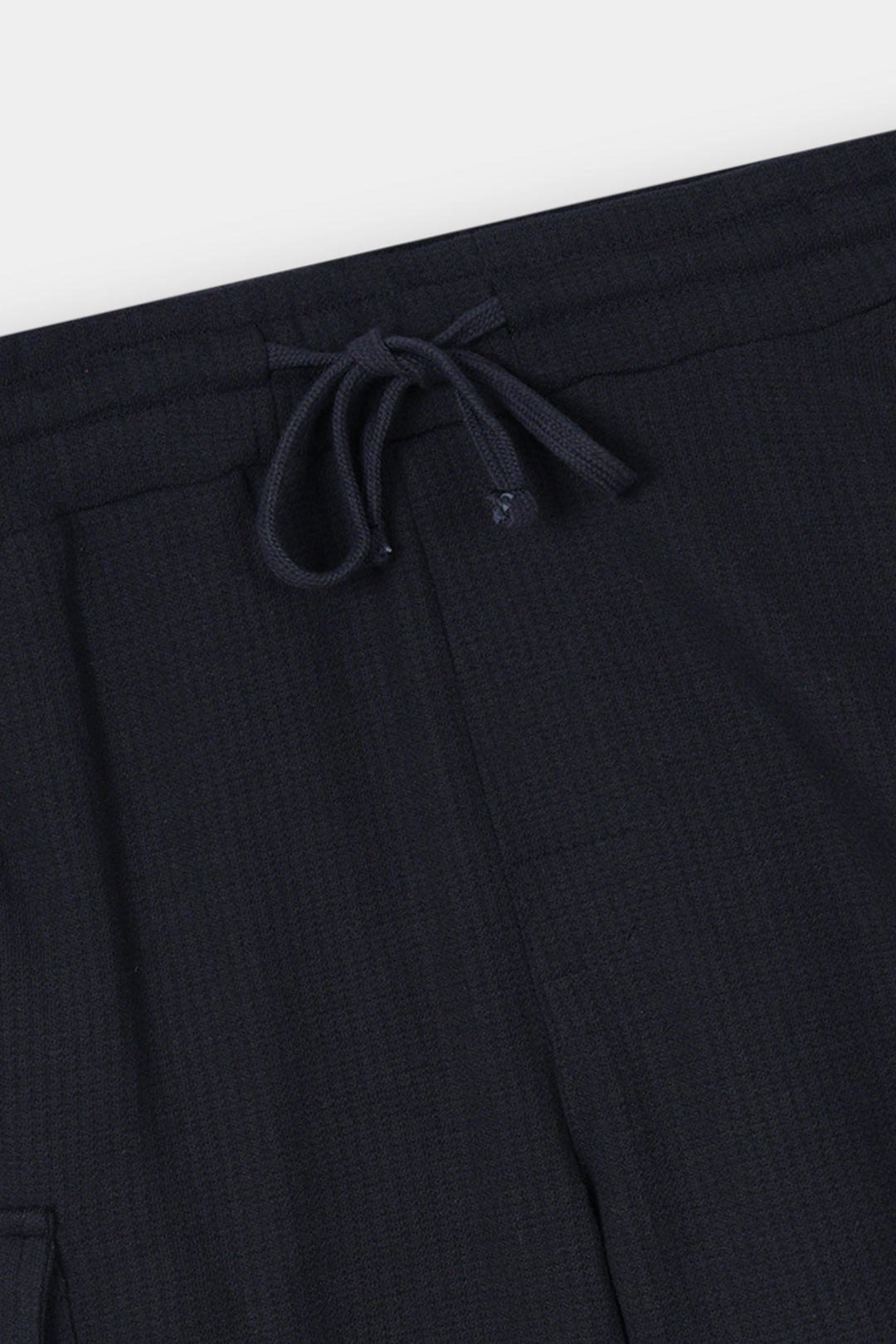 NAVY TERRY 5 POCKET ZIP CARGO SHORT
