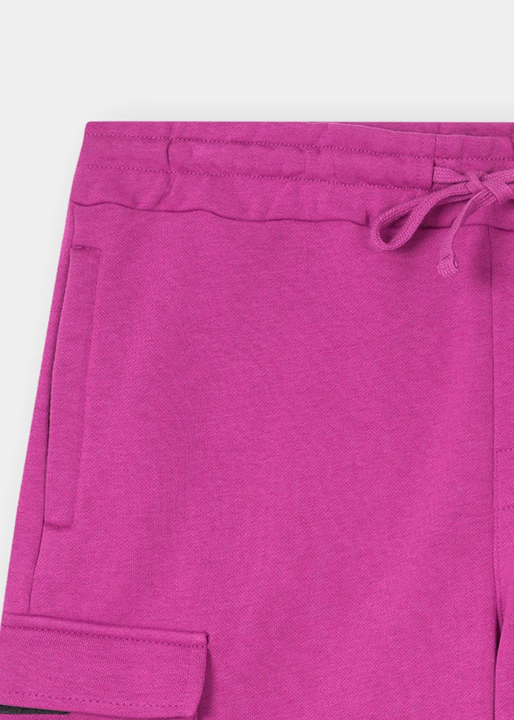 Fuchsia Cargo Resort Shorts