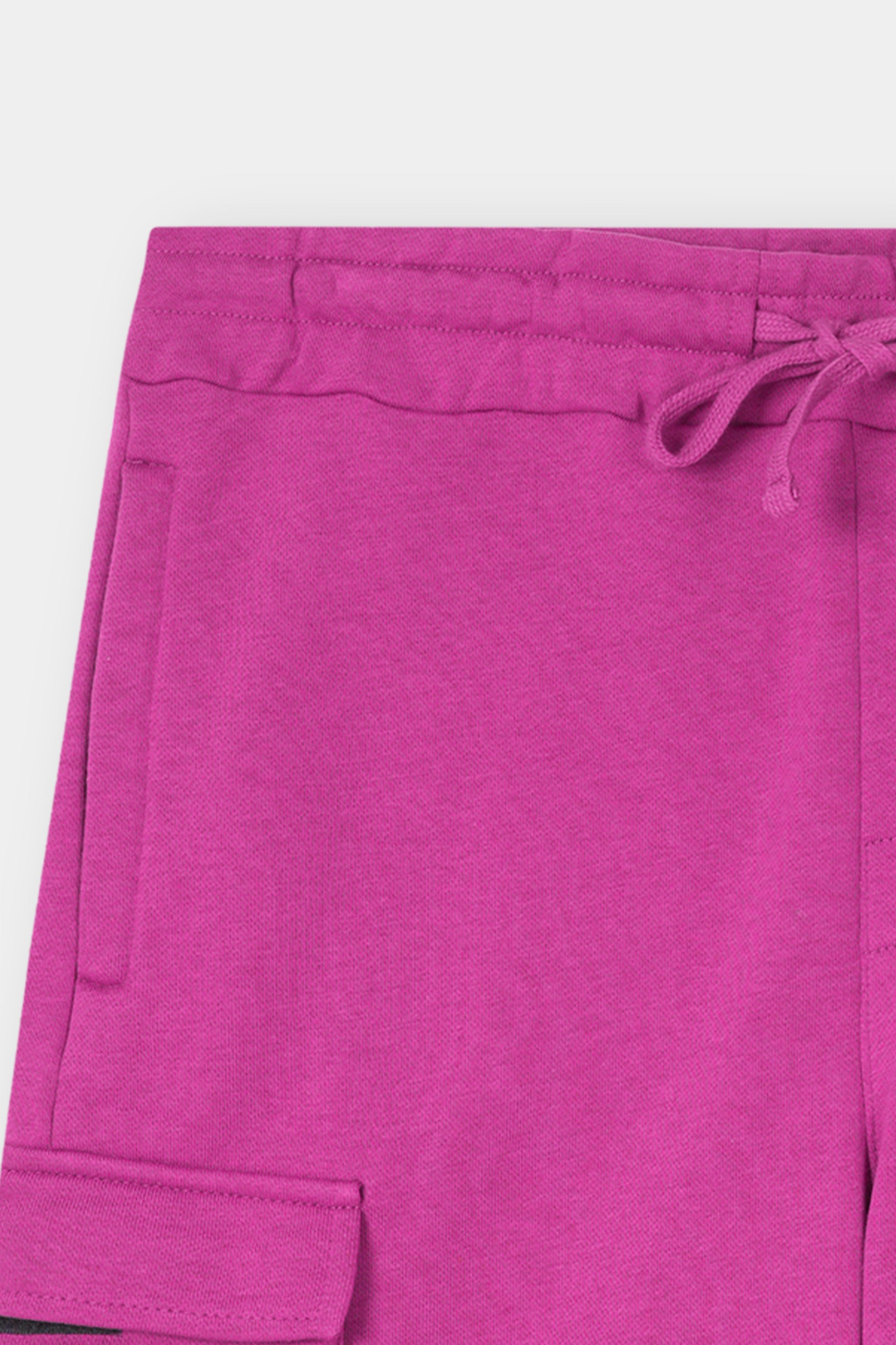 MAGENDA TERRY 5 POCKET ZIP CARGO SHORT