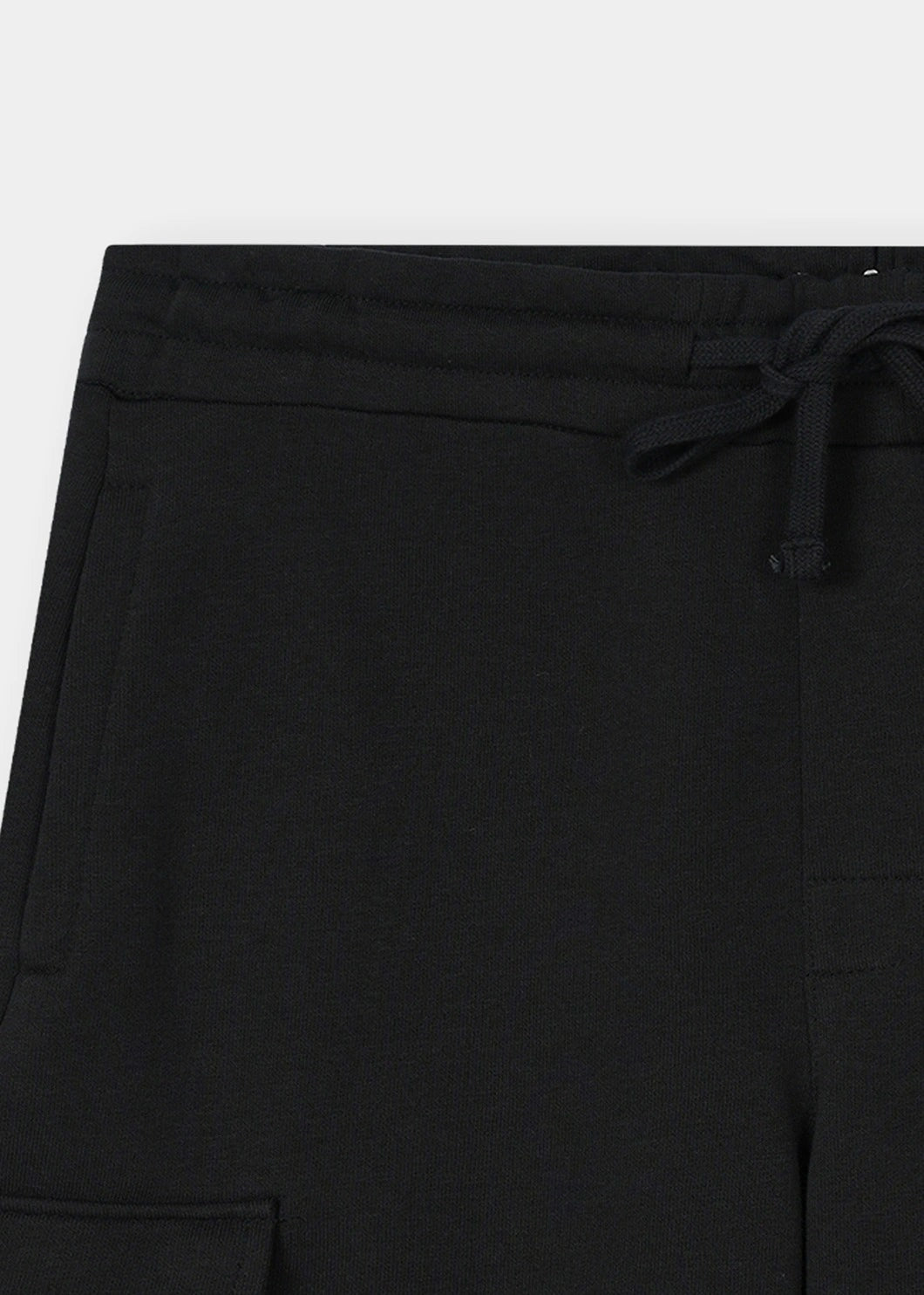 Black Cargo Midnight Shorts