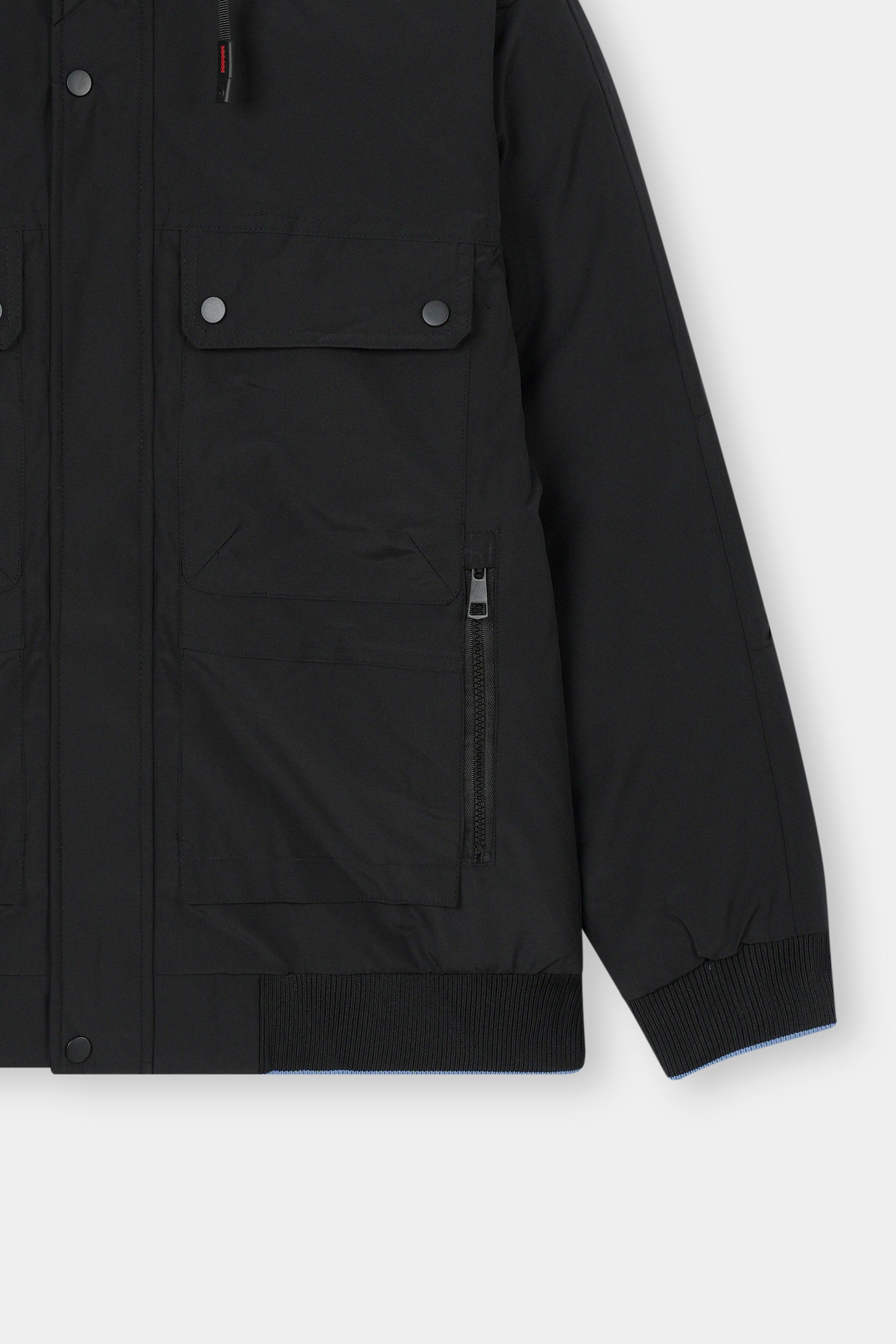 BLACK PUFFER JACKET