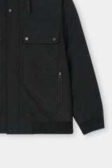 BLACK PUFFER JACKET