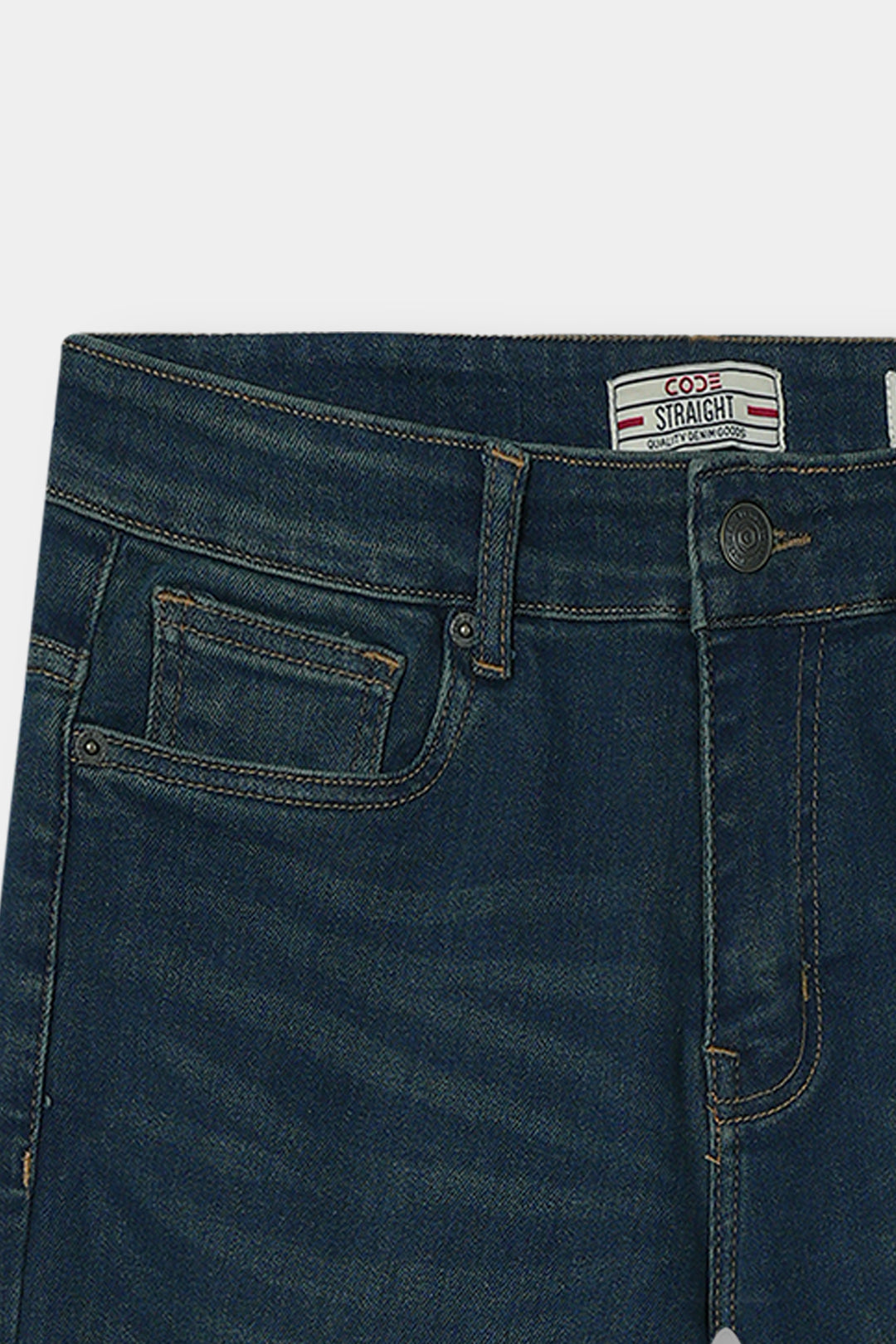 GREEN WASH DENIM JEANS