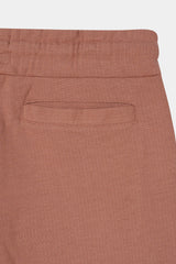 RUST TERRY 5 POCKET CROSS CARGO SHORT