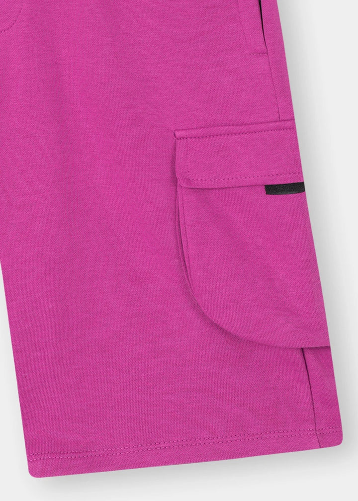 Fuchsia Cargo Resort Shorts