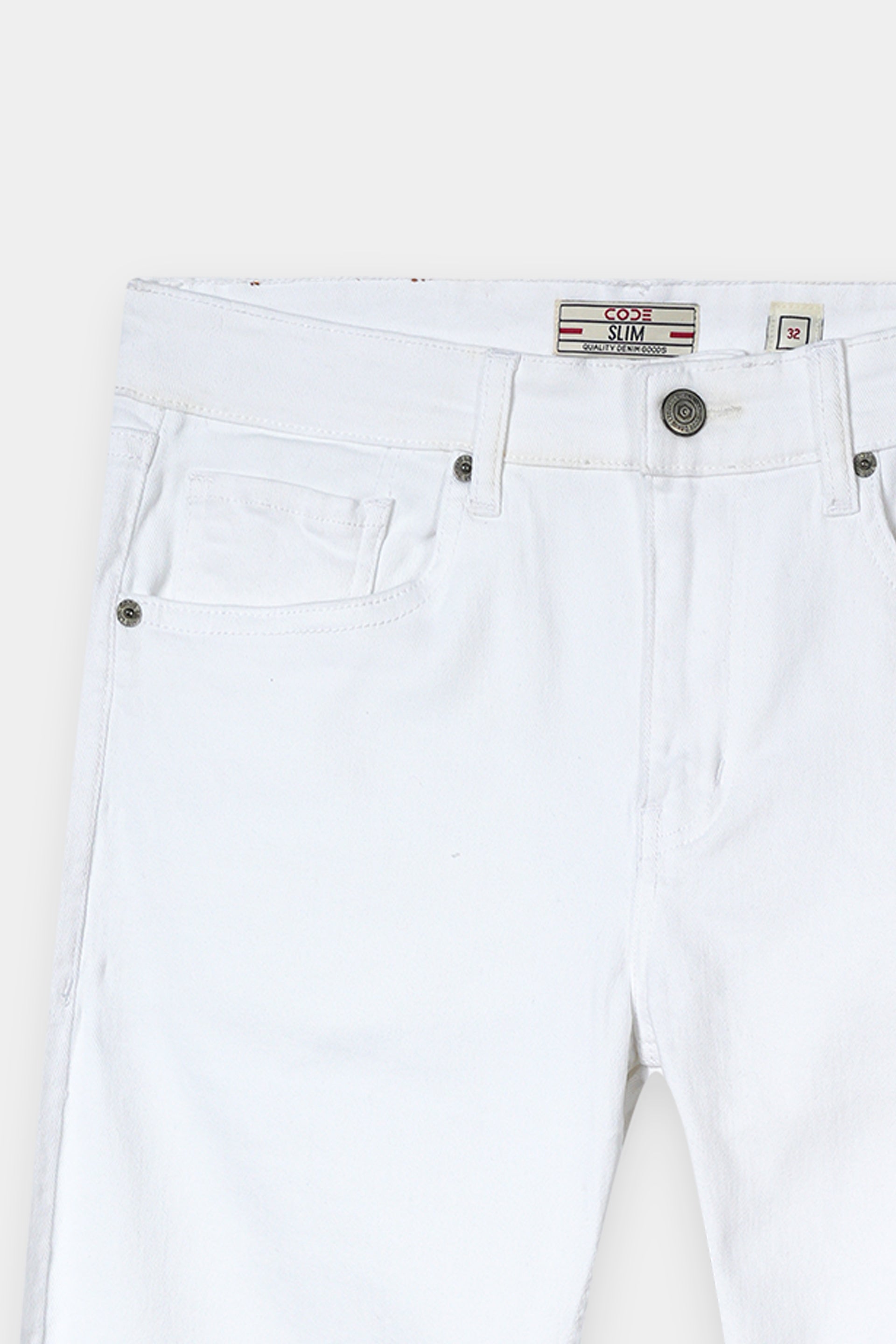 WHITE DENIM CHINO