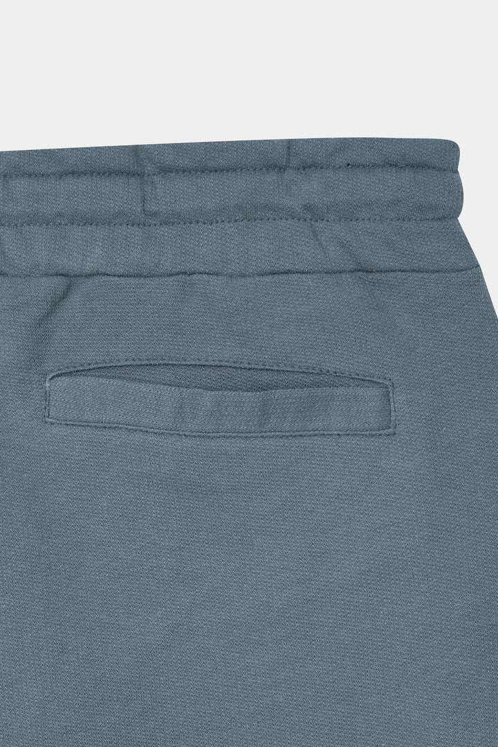 D-GRAY TERRY 5 POCKET CROSS CARGO SHORT