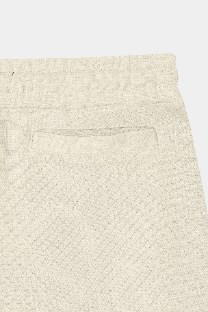 OFF-WHITE TERRY 5 POCKET CROSS CARGO SHORT