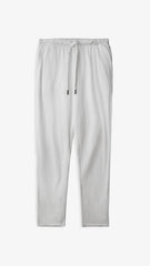 Men Light Grey Soft Cotton Jersey Trouser