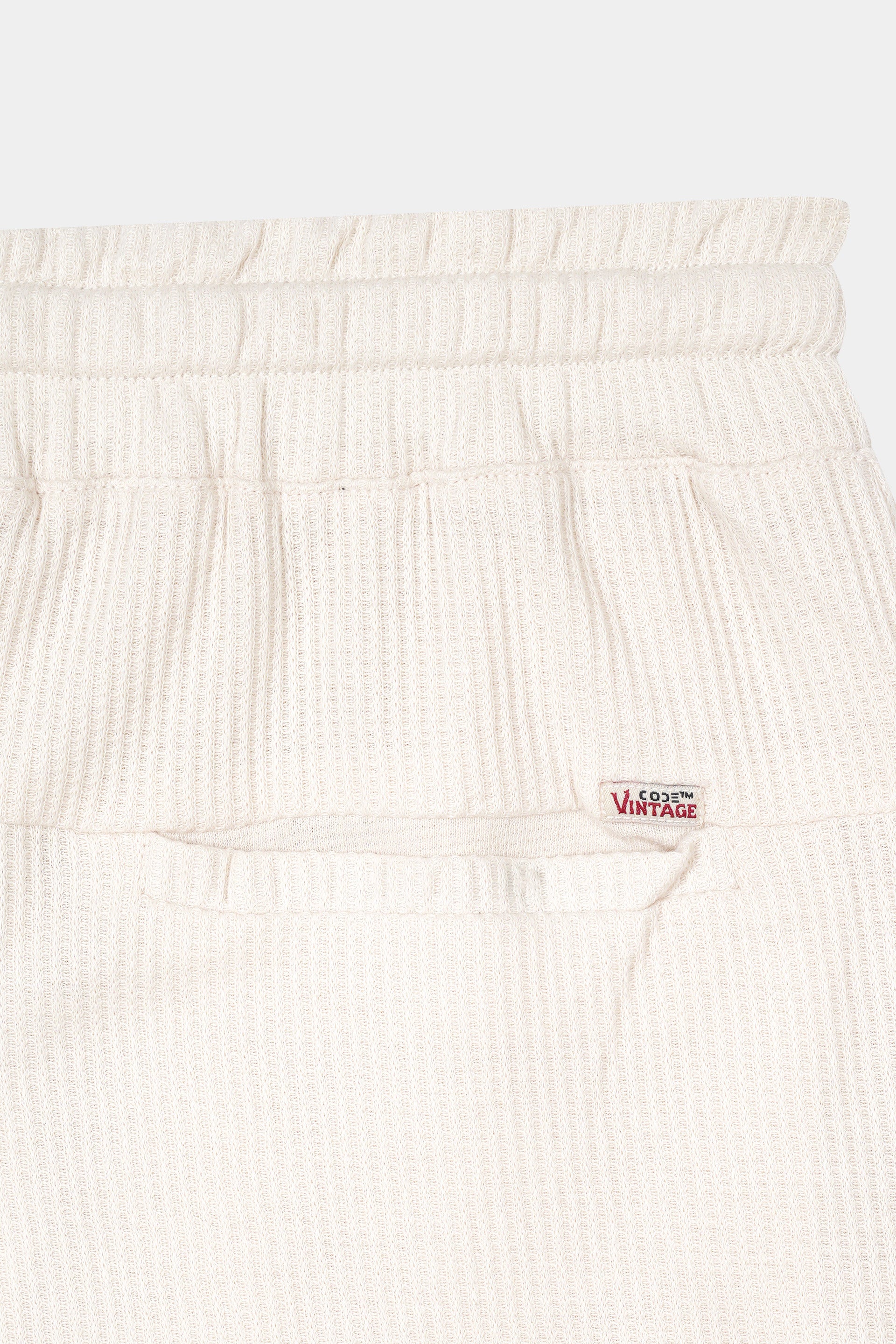 CAREEM WAFFLE KNIT CROSS POCKET SHORT