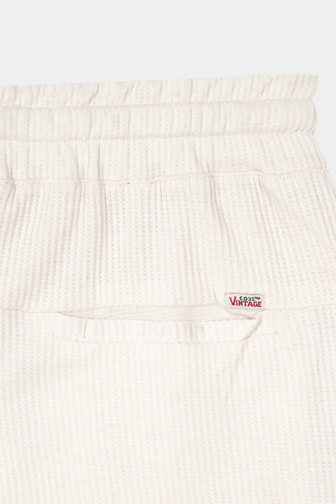CAREEM WAFFLE KNIT CROSS POCKET SHORT