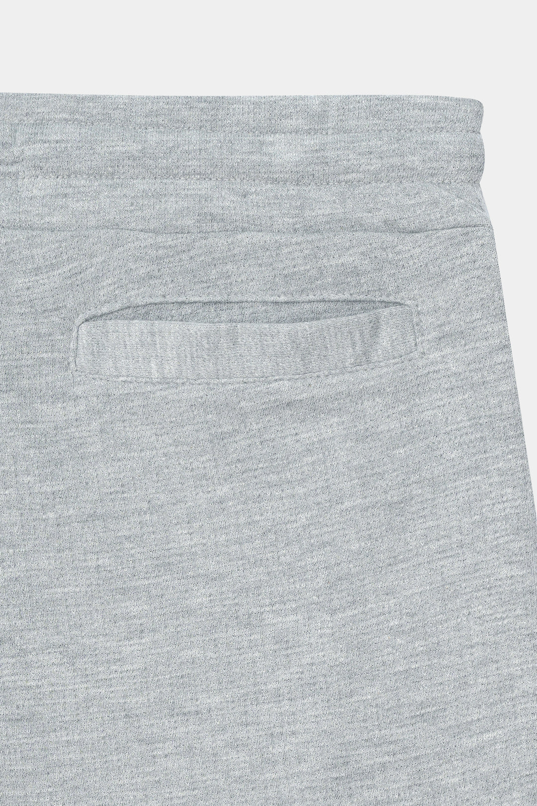 GRAY TERRY 5 POCKET CROSS CARGO SHORT