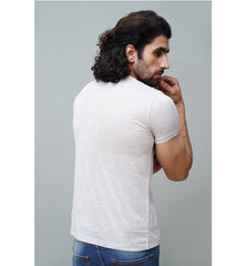 Light Grey Plain T-Shirt