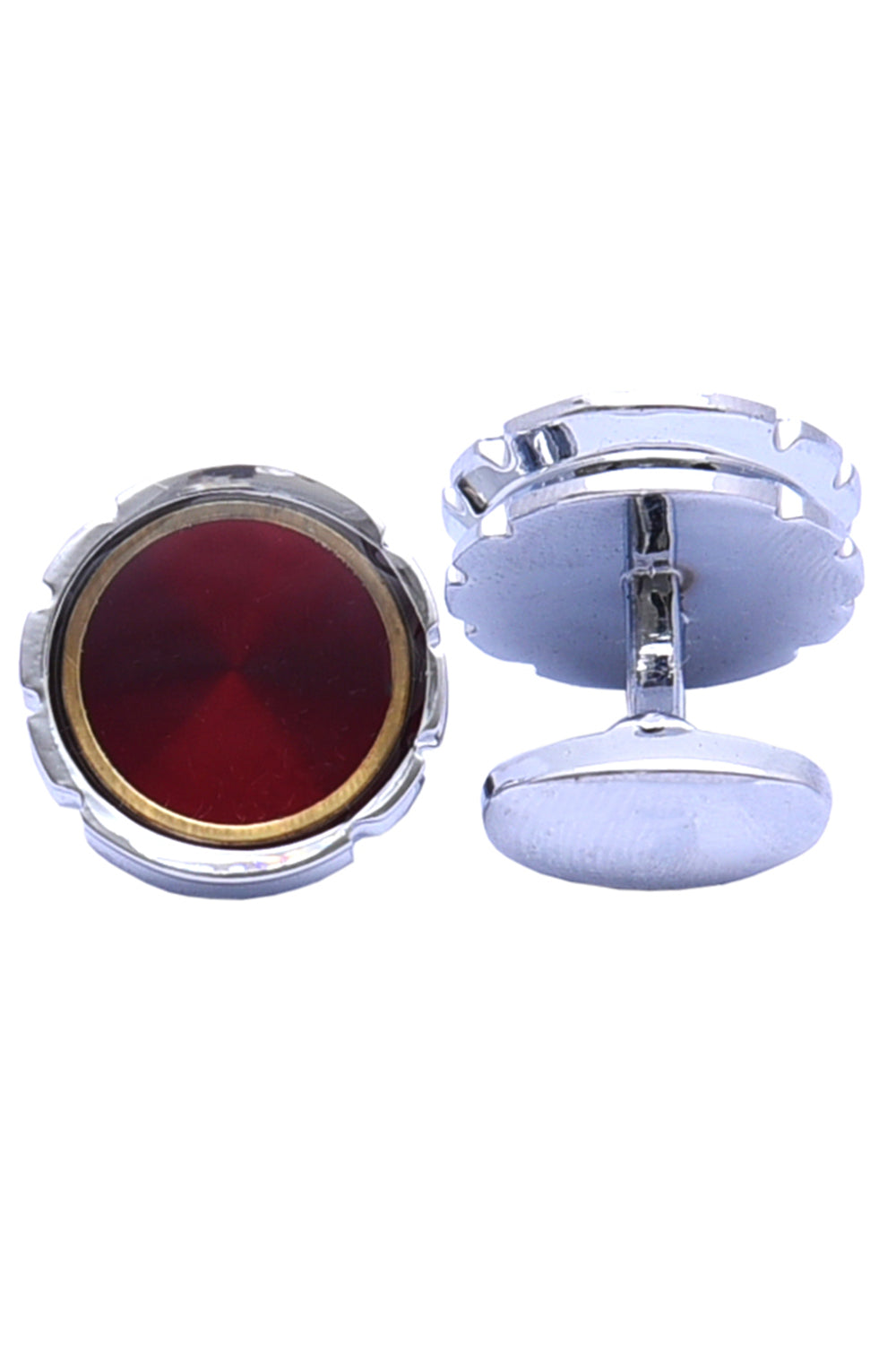Maroon Cufflink