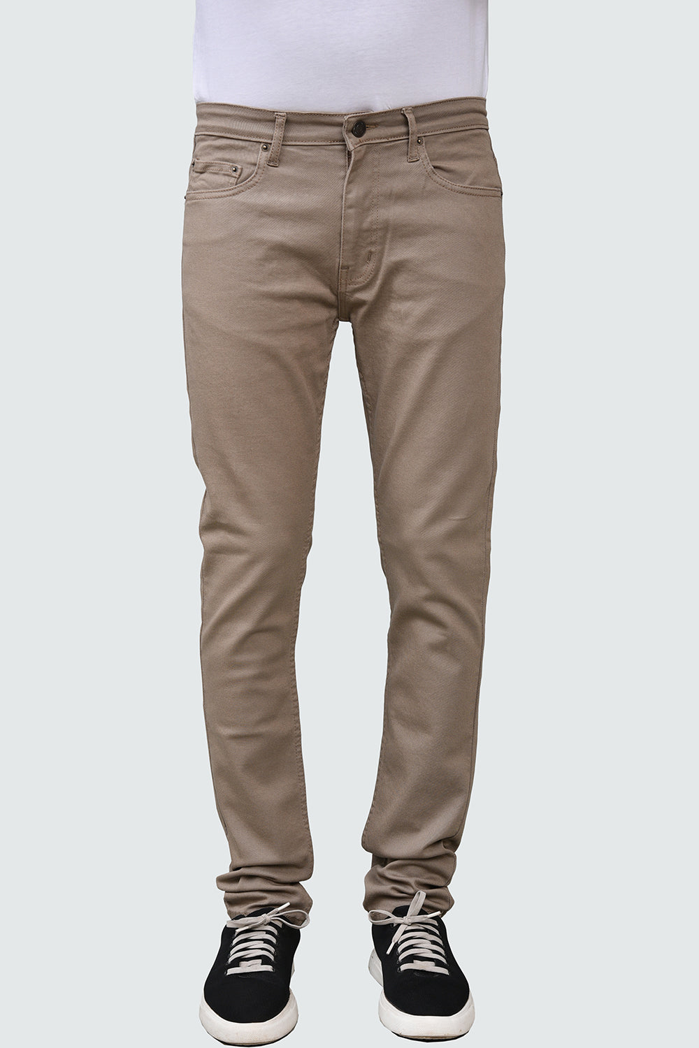 Dark Khaki Denim Chino