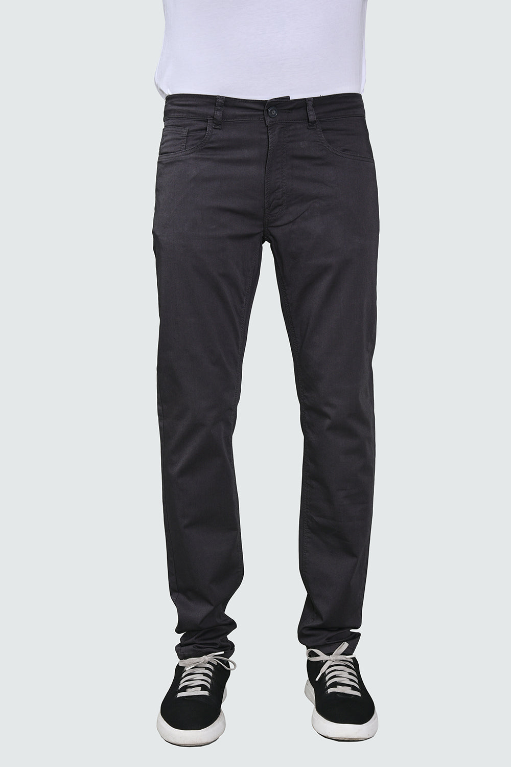 Dark Grey Cotton Pant