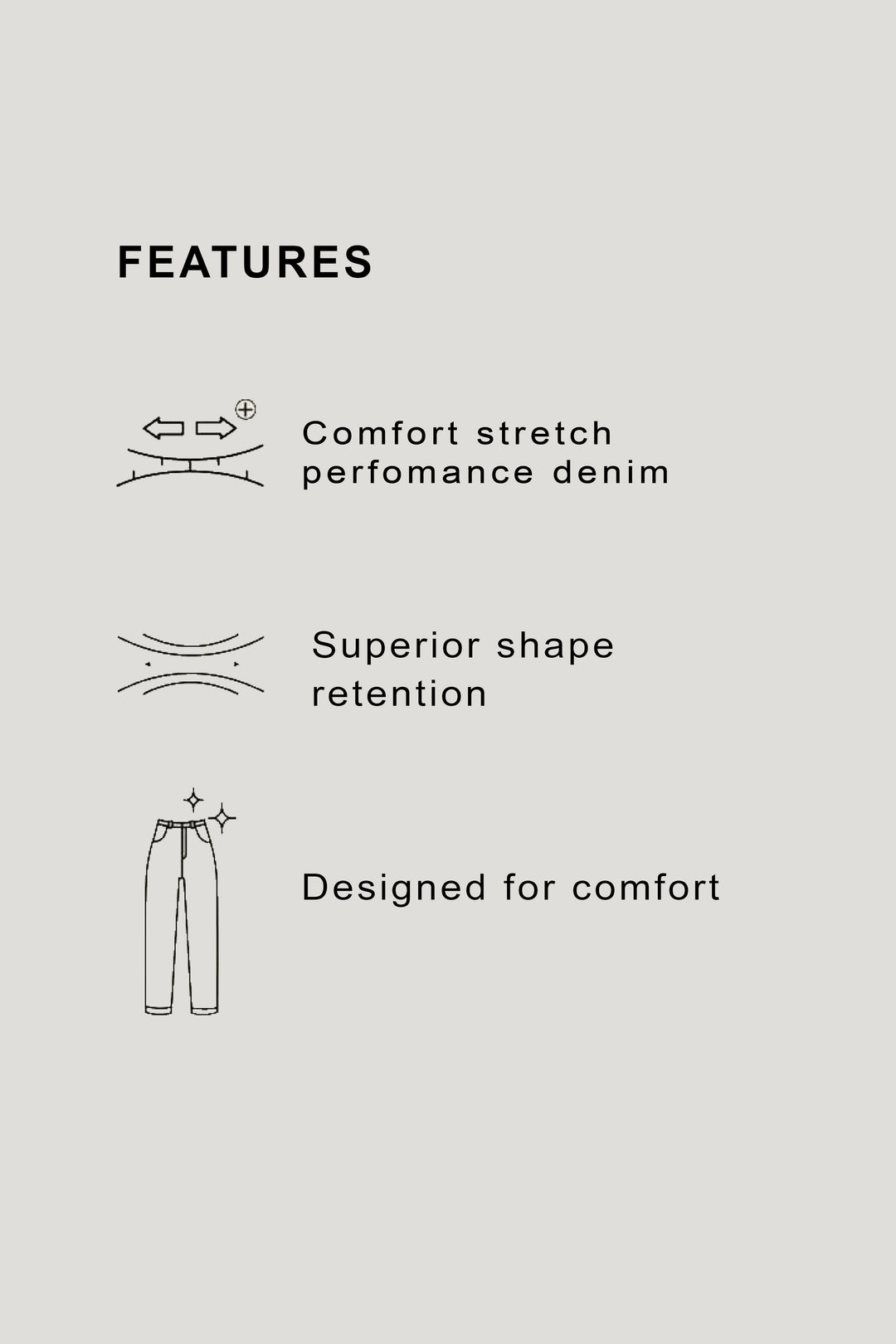 Mid Blue Denim Jeans Tailor Fit