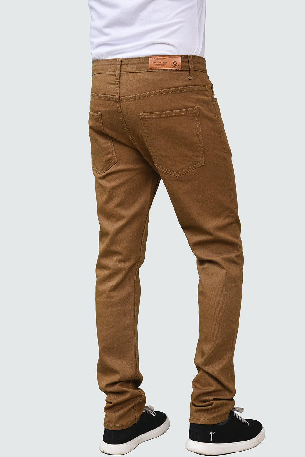 Brown Denim Chino