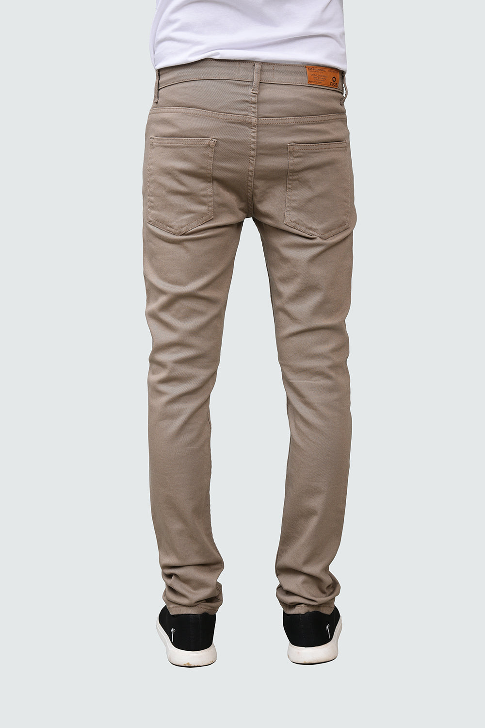 Dark Khaki Denim Chino
