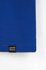 Royal Blue Pique Polo Shirt