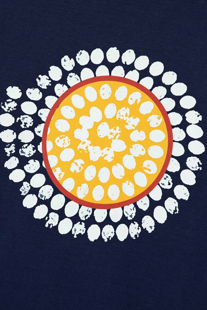 Navy Graphic T-Shirt